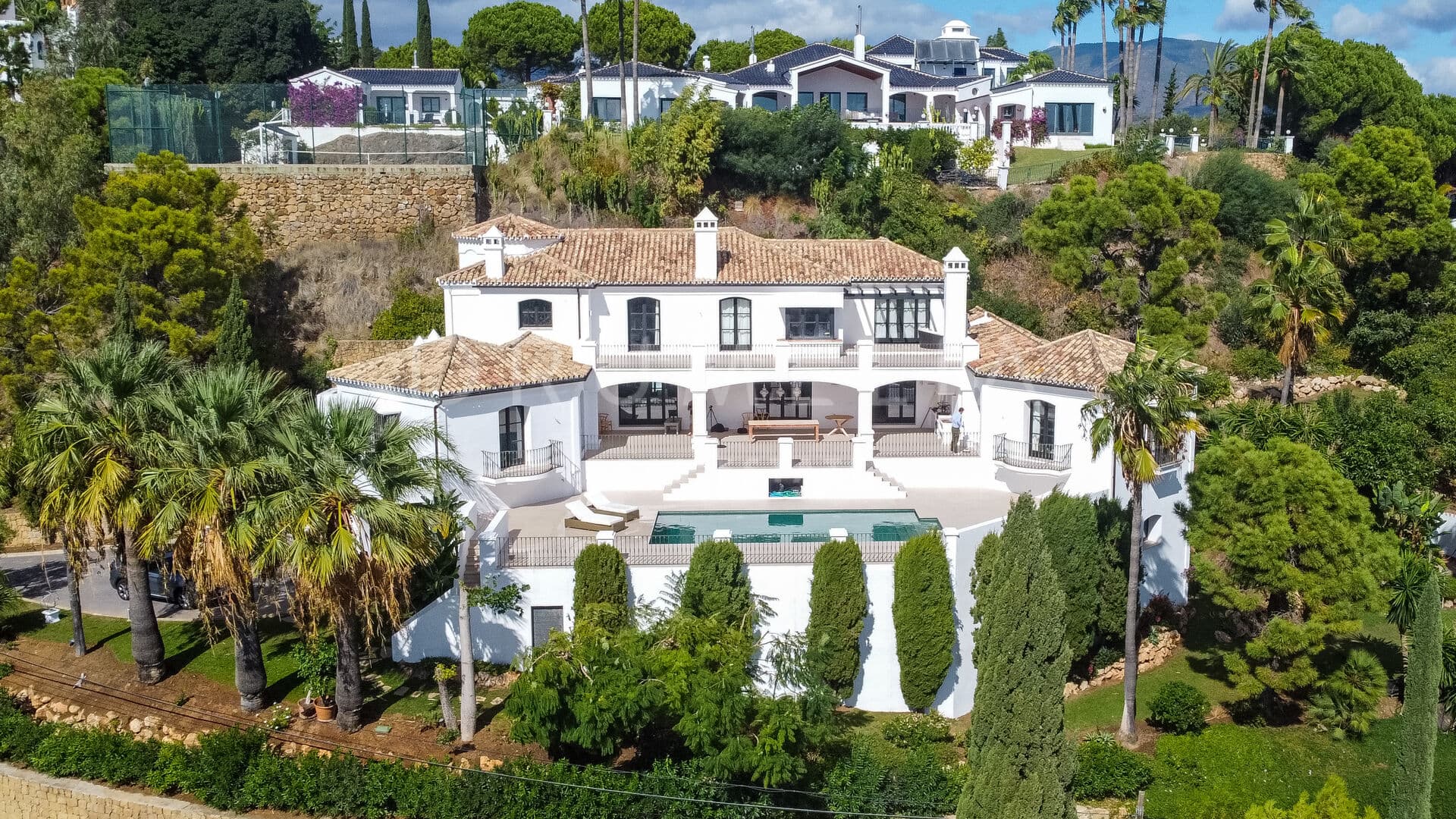 Timeless Andalusian Estate in Prestigious El Madroñal with Panoramic Views & Resort-Style Grounds