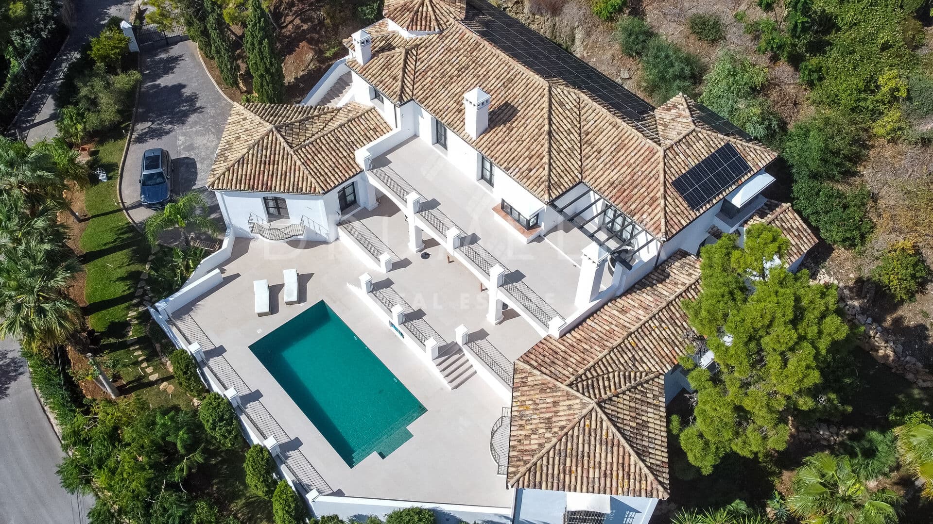 Timeless Andalusian Estate in Prestigious El Madroñal with Panoramic Views & Resort-Style Grounds